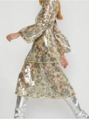 NEW Cynthia Rowley 4 dress sequin rare dress New York Michelle Old Money prairie